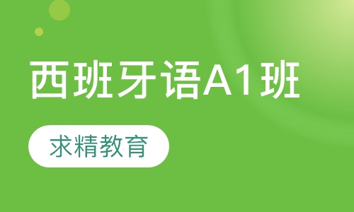 西班牙语 A1班