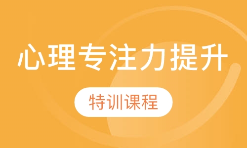 心理专注力特训课程