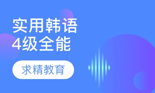 实用韩语4级 全能班