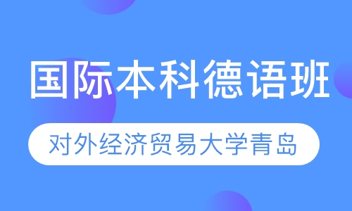 对外经济贸易大学青岛研究院国际本科德语班