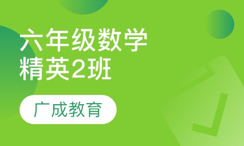 六年级数学精英2班