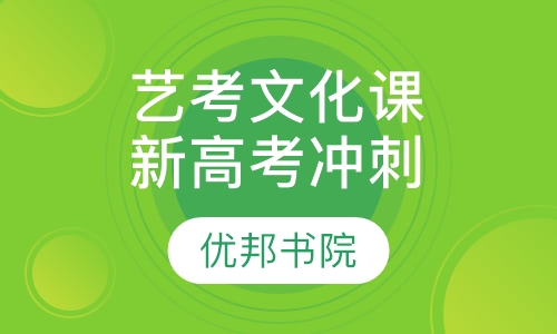 艺考文化课新高考冲刺