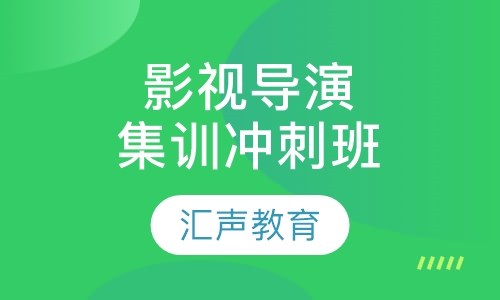 影视导演集训冲刺班