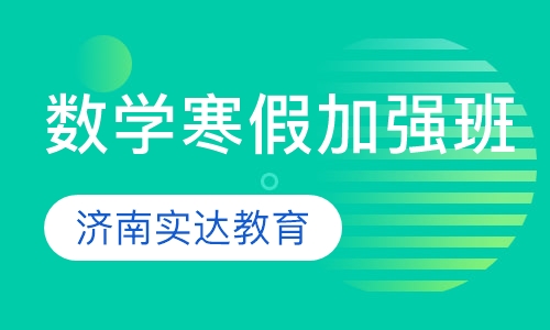 数学寒假加强班