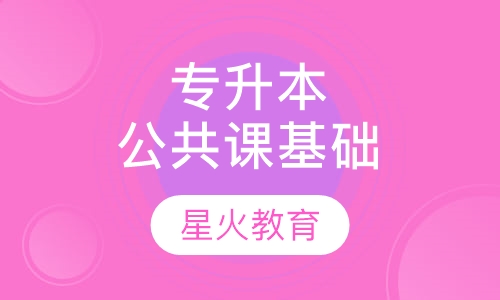 专升本公共课基础班