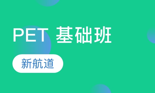 PET 基础班