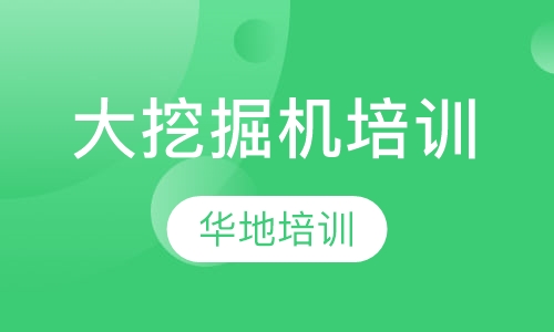 大挖掘机培训