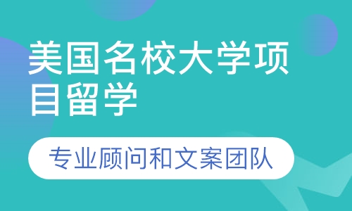 美国大学项目留学