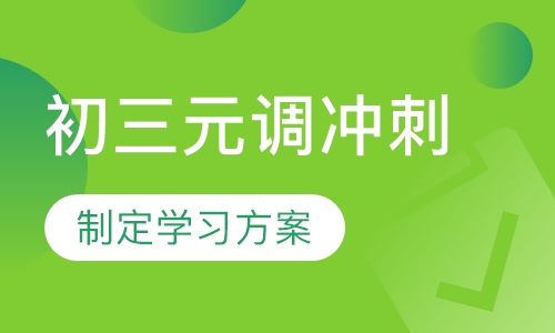 初三元调冲刺辅导