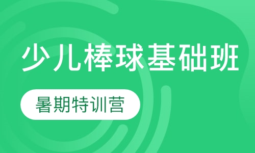 棒球暑期特训营-基础班