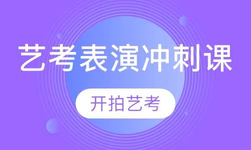 艺考表演冲刺课