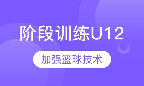 篮球阶段训练目标 U12
