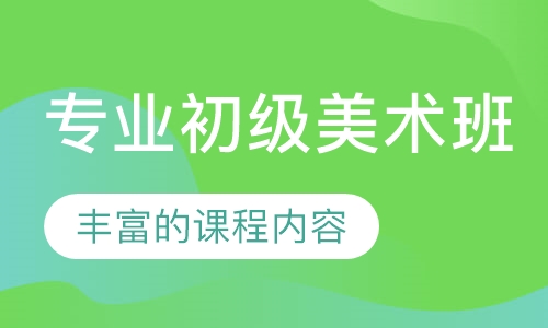 专业初级美术班