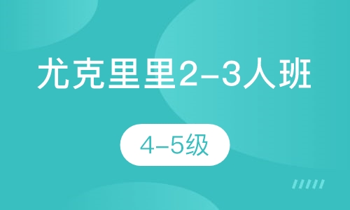 尤克里里2-3人班  4-5级