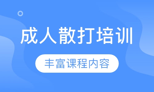成人散打培训