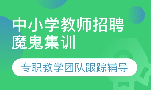 中小学教师招聘30天魔鬼集训营