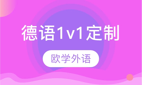 德语 1v1 定制课程