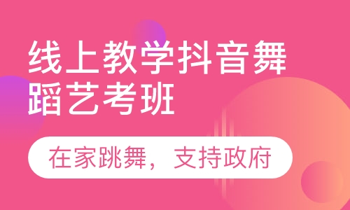 线上教学抖音舞蹈艺考班