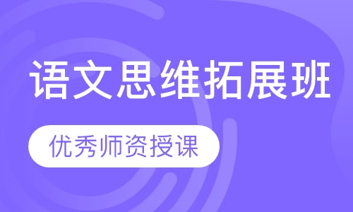 语文思维拓展班
