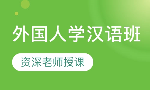 外国人学汉语班