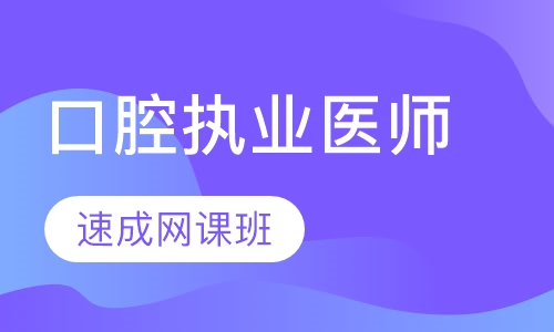 口腔执业医师速成网课班