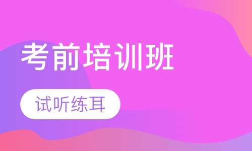 影视表演成考考前培训班