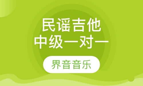 民谣吉他中级vip一对一