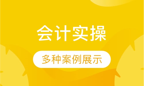 暑期会计实操特训班