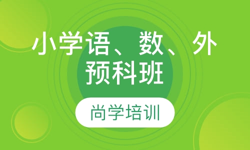 小学语、数、外预科班