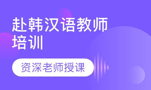 赴韩汉语教师 培训