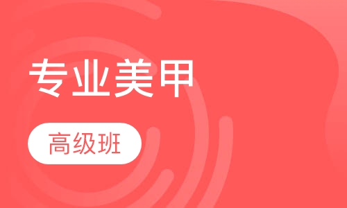 专业美甲师高级班�