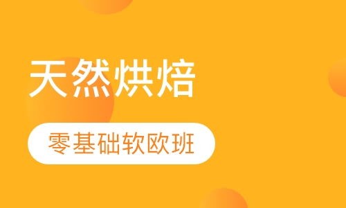 零基础天然烘焙软欧班