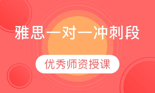 雅思一对一冲刺段