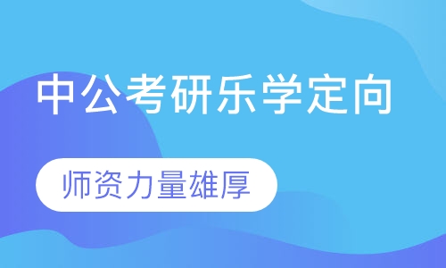 中公考研乐学定向