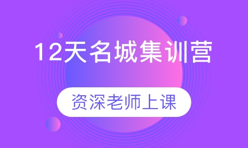 安全工程师12天名城集训营