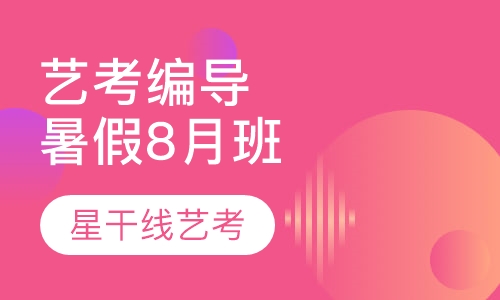 艺考编导专业暑假8月班