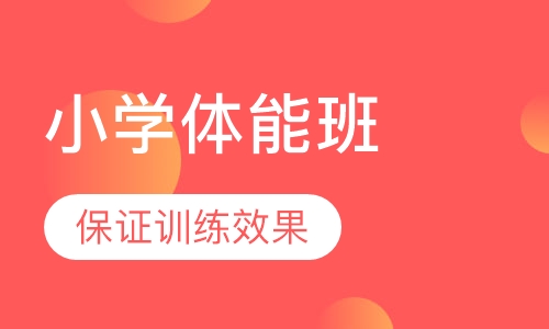 小学体能班
