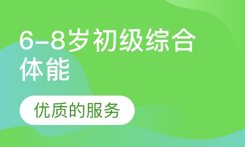 6-8岁精品外教少儿体适能课程