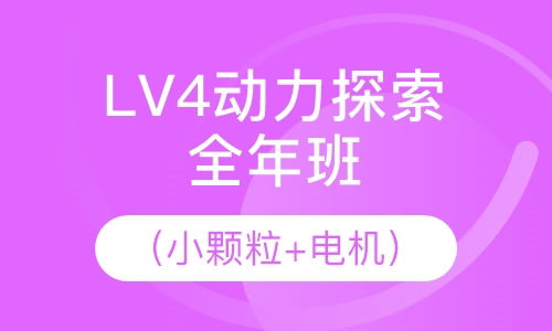 LV4动力探索（小颗粒+电机）全年班