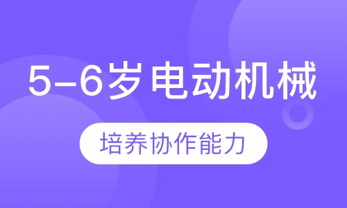 5-6岁电动机械