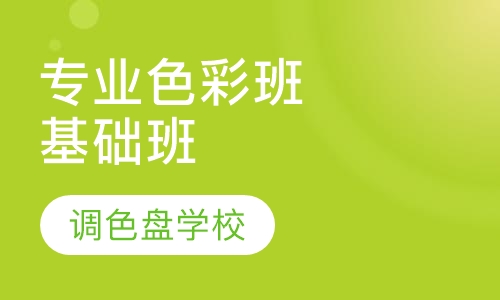 专业色彩班基础班