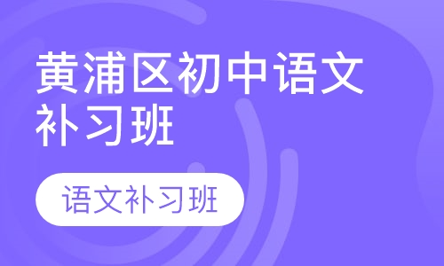黄浦区初中语文补习班