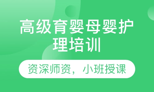 高级育婴母婴护理培训