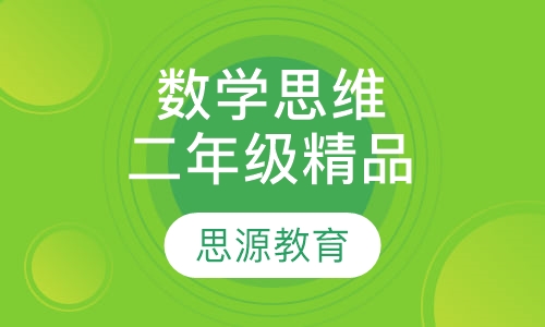 数学思维二年级精品班