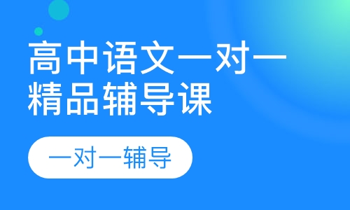 高中语文一对一精品辅导课程