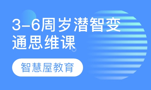 3-6周岁潜智变通思维课程