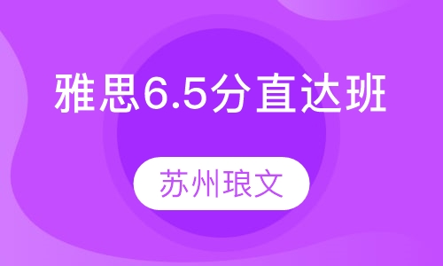 雅思6.5分直达班