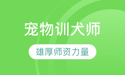 宠物训犬师B级