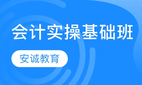 会计实操基础班