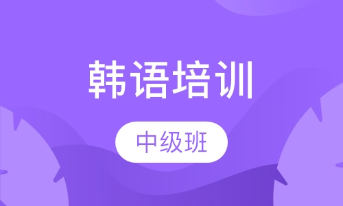 韩国语中级班